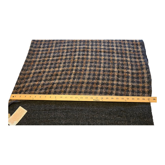 Vintage Boyne Valley Weavers Ruana/Poncho Reversible OS Wool Multi Ireland NWT - Picture 8 of 8